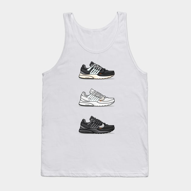 Hypebeast Air Presto Sneaker Tank Top by milatees